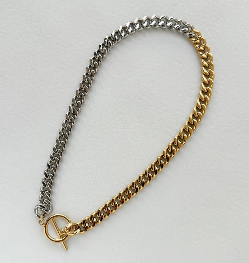 Katie Rae Metal Clash Necklace - Fleur - De - Lis Boutique