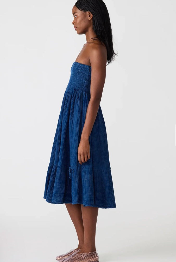 Steve Madden Bisou Dress Soft Indigo - Fleur - De - Lis Boutique