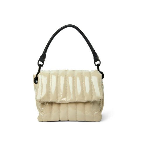 Think Rolyn Bar Bag Blonde Patent - Fleur - De - Lis Boutique