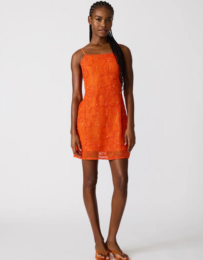 Steve Madden Maureen Mini Dress Salsa Red - Fleur-De-Lis Boutique