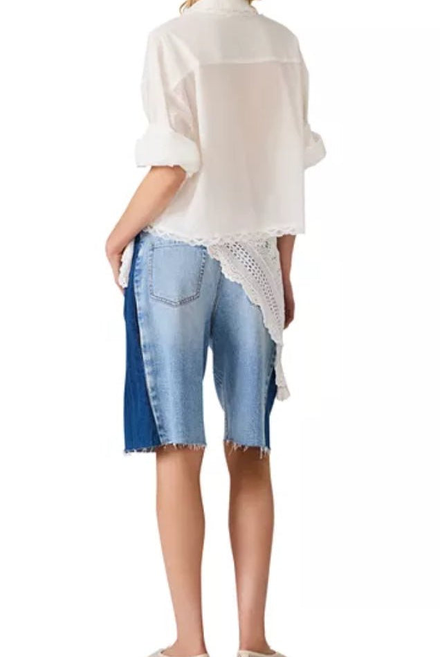 Steve Madden Delphi Top Antique White - Fleur-De-Lis Boutique