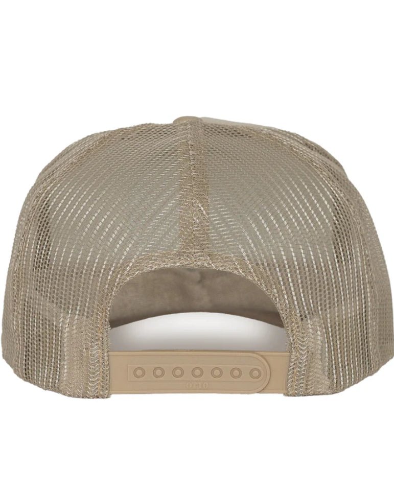 Feelin Friday Born to Beach Trucker Hat Tan - Fleur - De - Lis Boutique