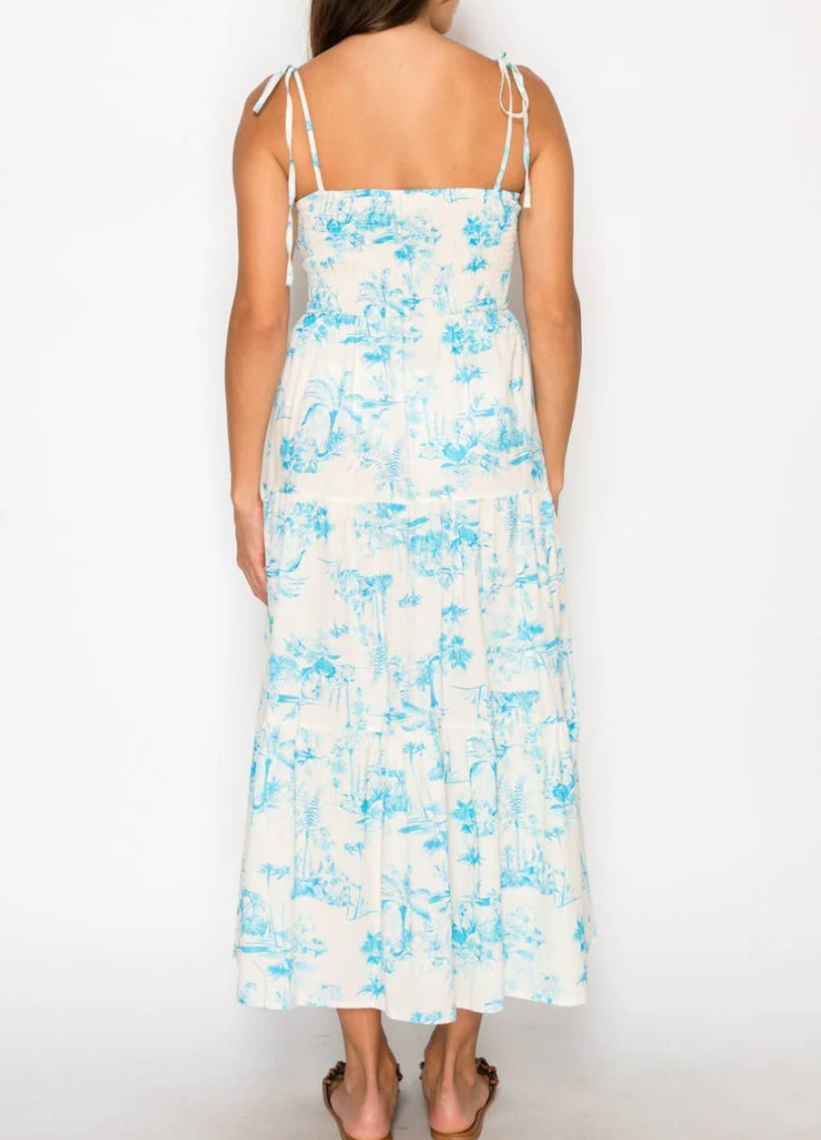 Meet Me In Santorini Island Dream Maxi Dress - Fleur - De - Lis Boutique