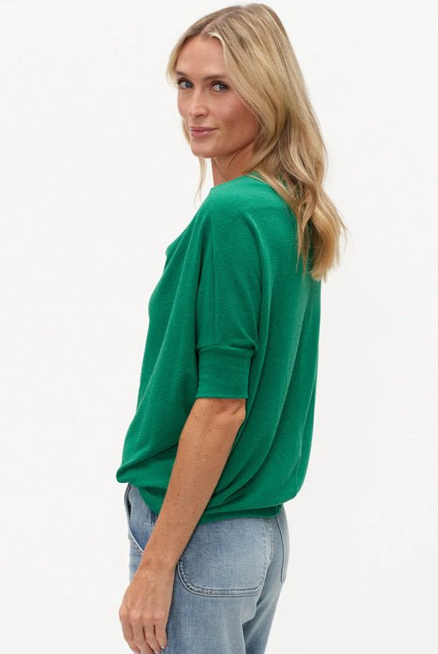 Six Fifty Anywhere Top Green - Fleur - De - Lis Boutique
