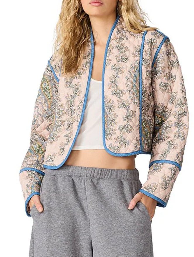 Steve Madden Adalynn Jacket Pearl Blush - Fleur-De-Lis Boutique