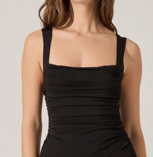 Astr Voncile Bodysuit Black - Fleur - De - Lis Boutique