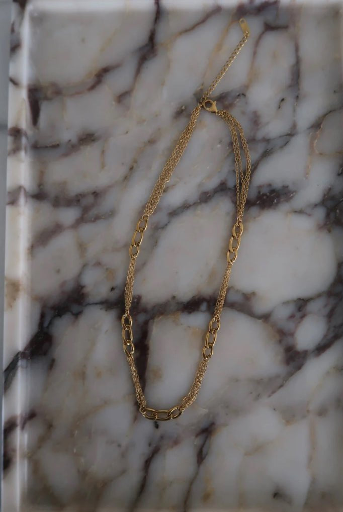 Chansutt Pearls Gold Grace Necklace - Fleur-De-Lis Boutique