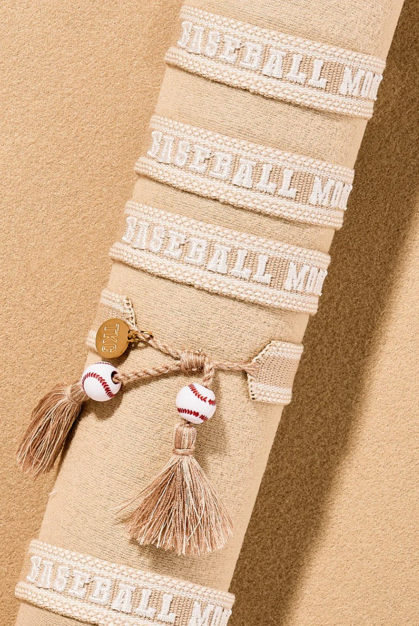 KC Baseball Mom Bracelet - Fleur - De - Lis Boutique