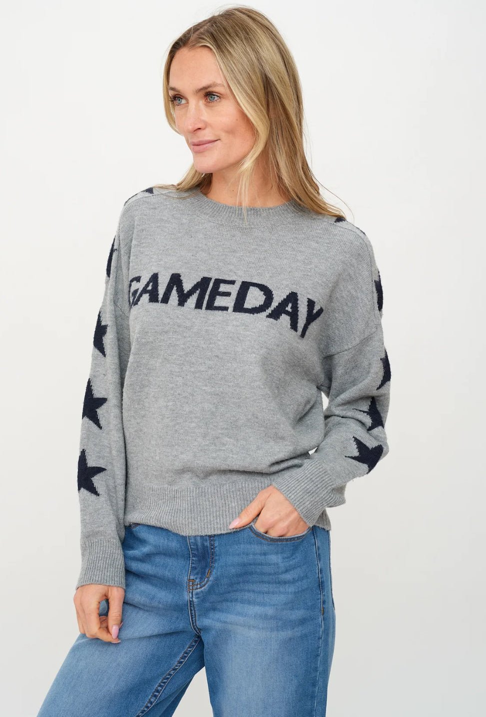 Gameday Sweater - Fleur - De - Lis Boutique