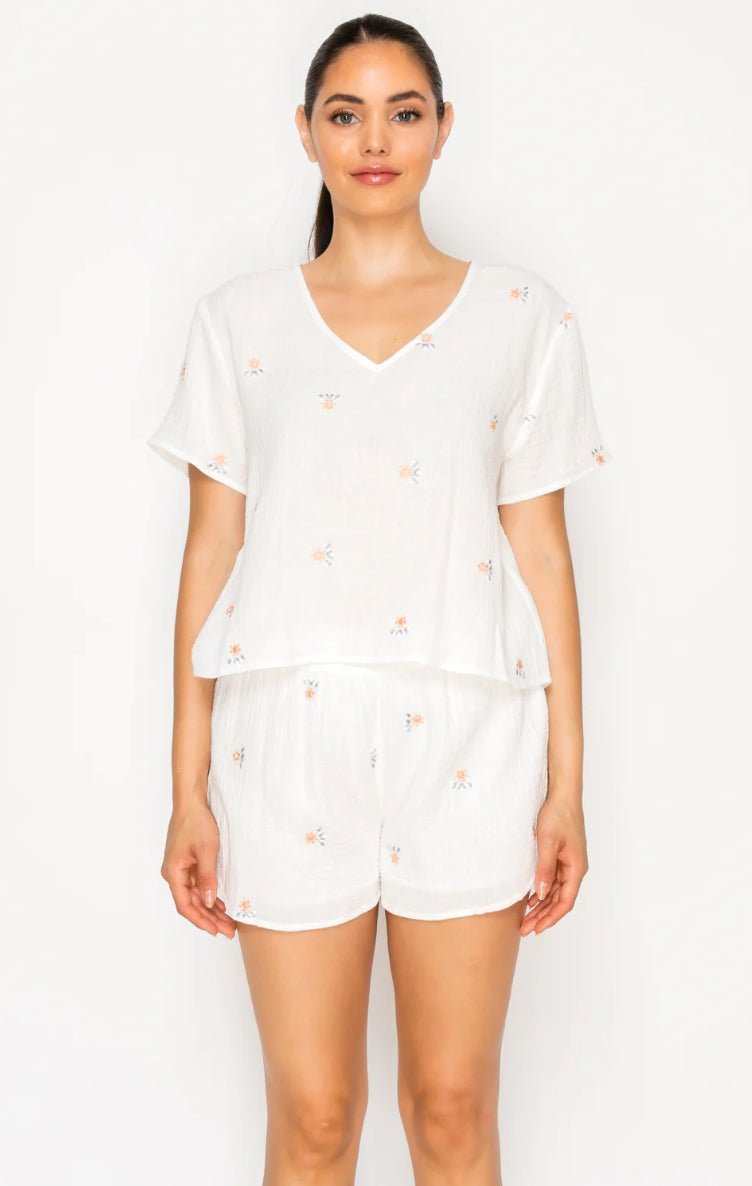 Meet Me In Santorini Dreams of Flora Set - Fleur - De - Lis Boutique