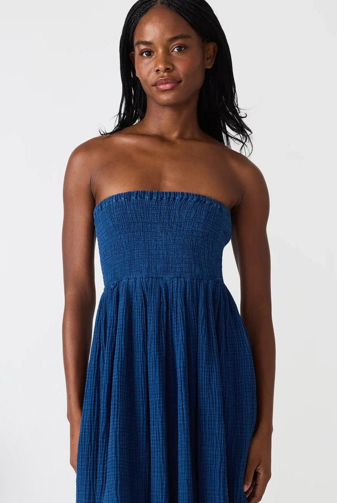 Steve Madden Bisou Dress Soft Indigo - Fleur - De - Lis Boutique