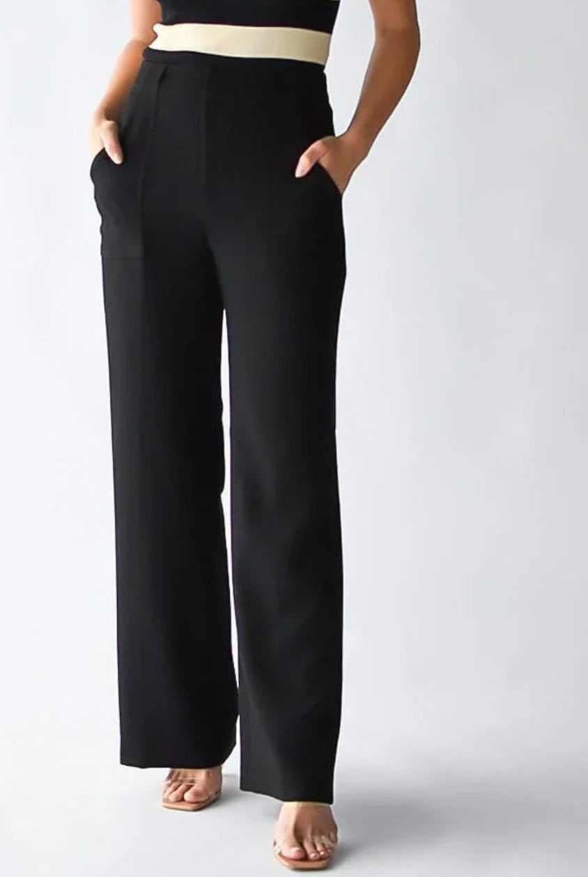 Lucy Paris Diana Wide Leg Pant - Fleur-De-Lis Boutique