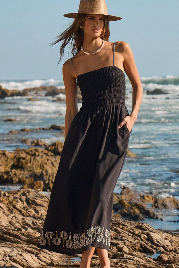 Saltwater Luxe Jackstin Midi Dress - Fleur-De-Lis Boutique