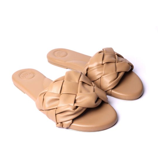 Solei Sea Venetta Camel Sandals - Fleur - De - Lis Boutique
