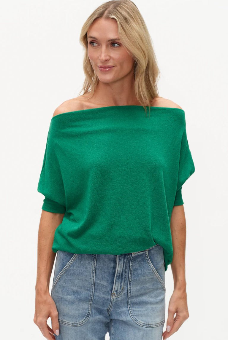 Six Fifty Anywhere Top Green - Fleur - De - Lis Boutique