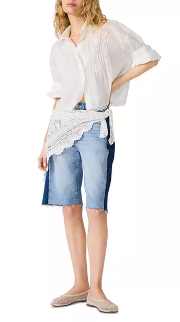 Steve Madden Delphi Top Antique White - Fleur-De-Lis Boutique