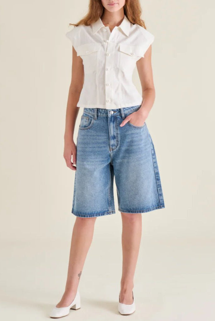 Steve Madden Cassady Top Antique - Fleur - De - Lis Boutique