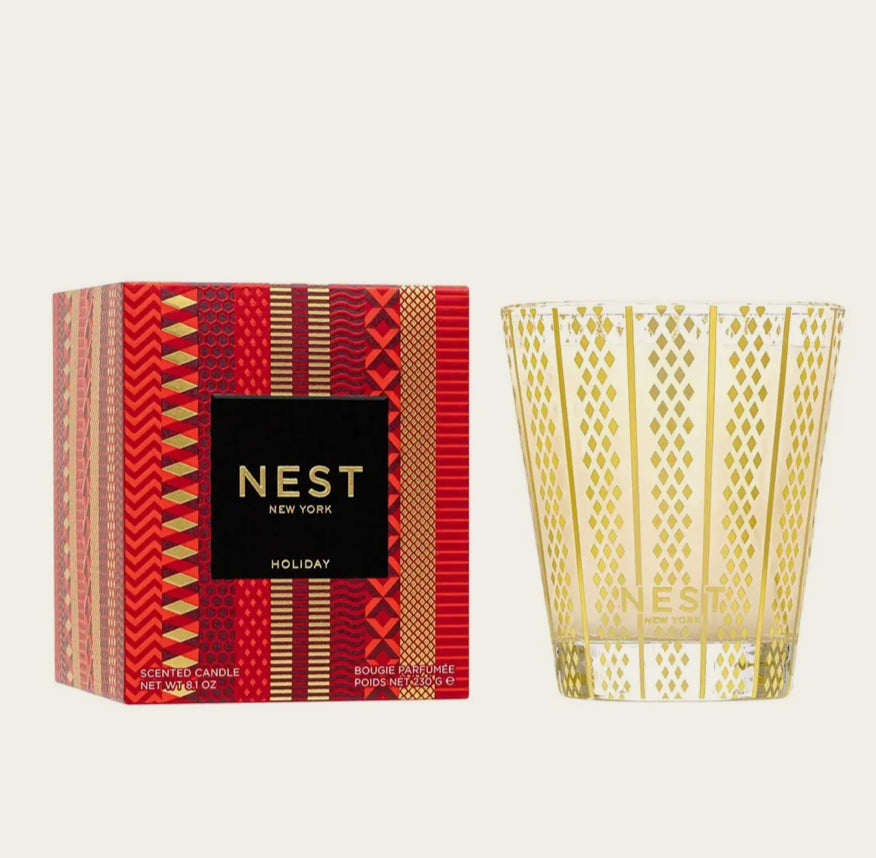 NEST Classic Candle 8.01oz Holiday - Fleur-De-Lis Boutique