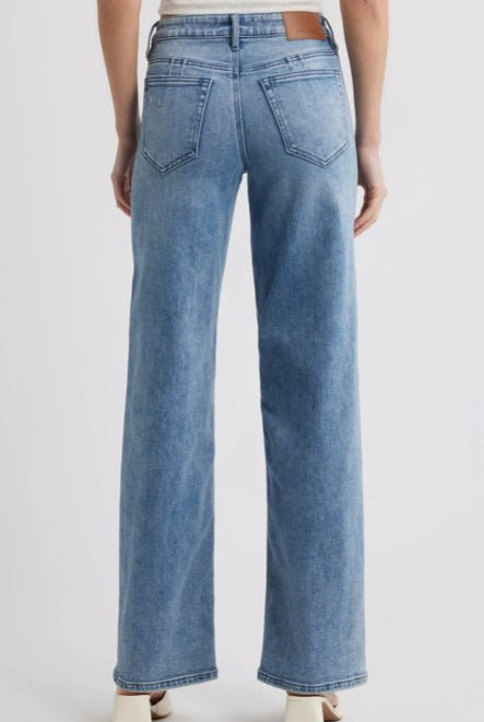 33” Inseam Mid Rise Logan Dad Jean Vintage - Fleur - De - Lis Boutique