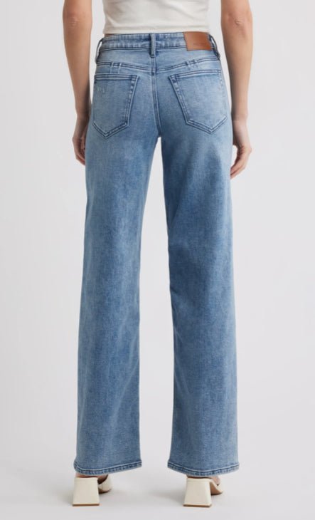 33” Inseam Mid Rise Logan Dad Jean Vintage - Fleur - De - Lis Boutique