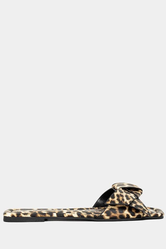 Shu Shop Diana Leopard Slide - Fleur-De-Lis Boutique