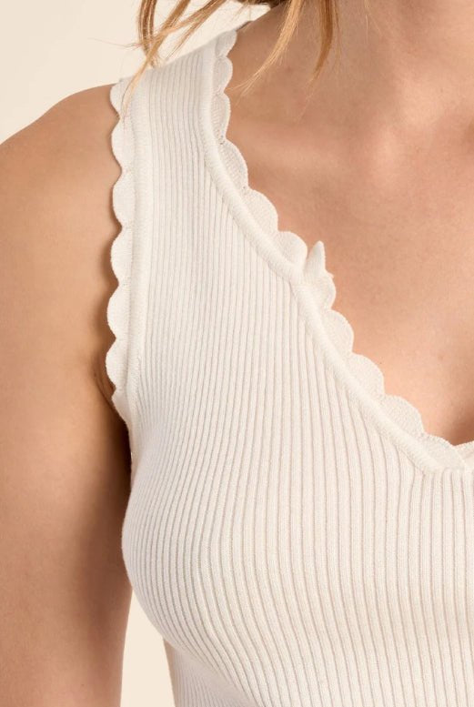 Molly Bracken Ribbed Knit Tank - Fleur-De-Lis Boutique