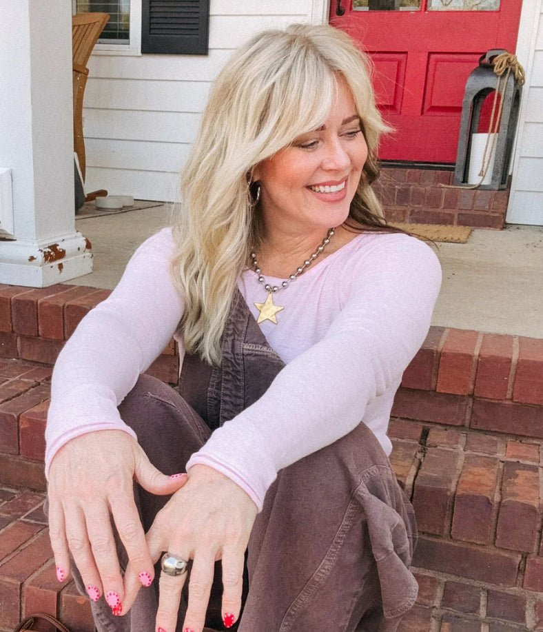 BELJOY Barb & Star Necklace - Fleur-De-Lis Boutique