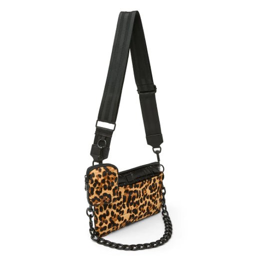 Think Rolyn Downtown Crossbody Wild Leopard - Fleur - De - Lis Boutique