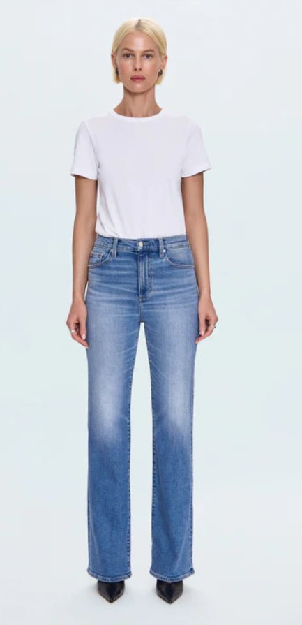 Pistola Evie High Rise Slim Boot Ilusion Jean - Fleur - De - Lis Boutique