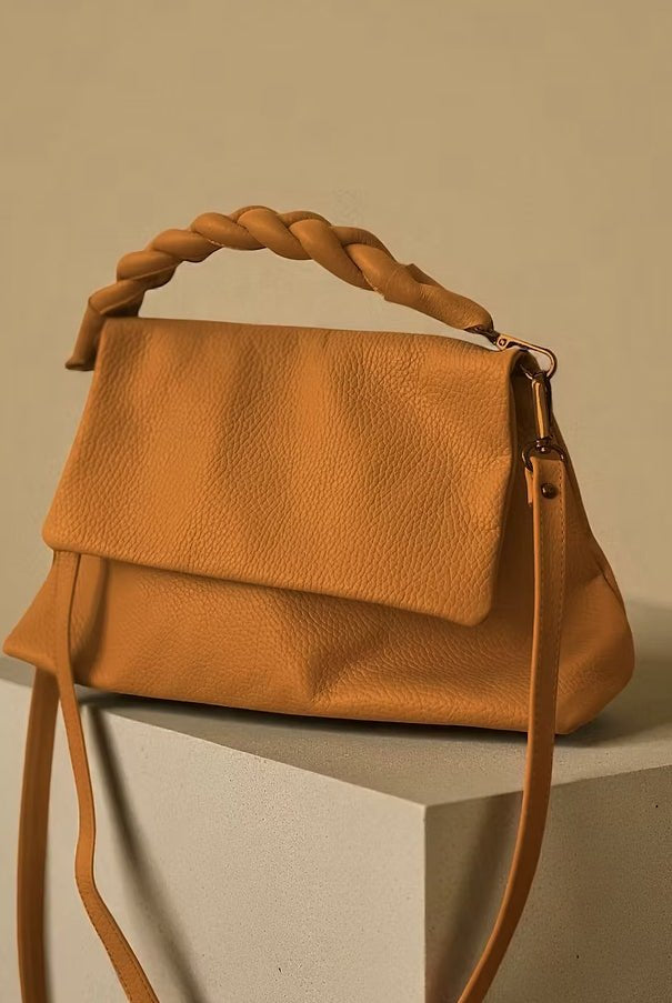 Ciel Olivia Flap Bag Camel - Fleur - De - Lis Boutique