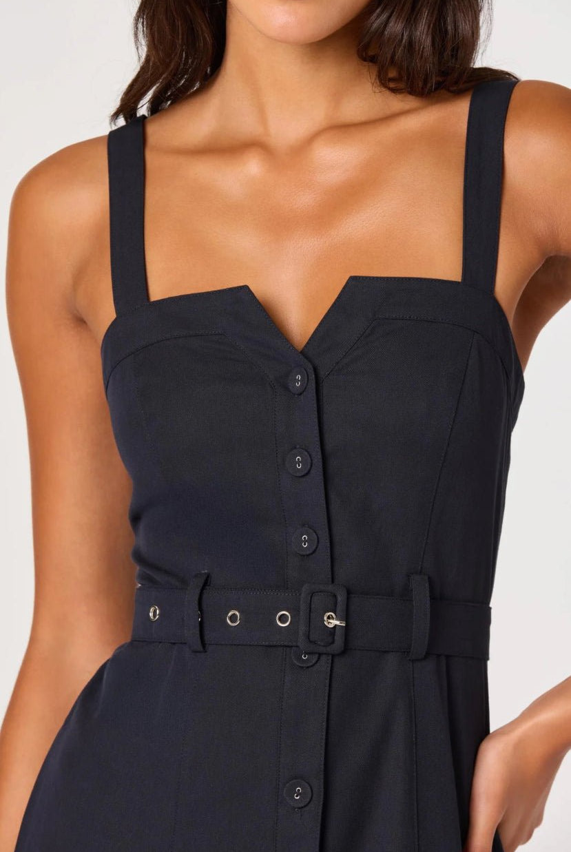 Astr McKinley Dress Navy - Fleur - De - Lis Boutique