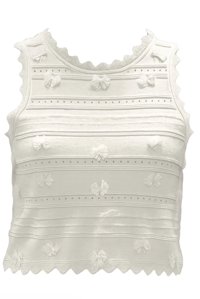 Another Love Aveza Top Off White - Fleur - De - Lis Boutique