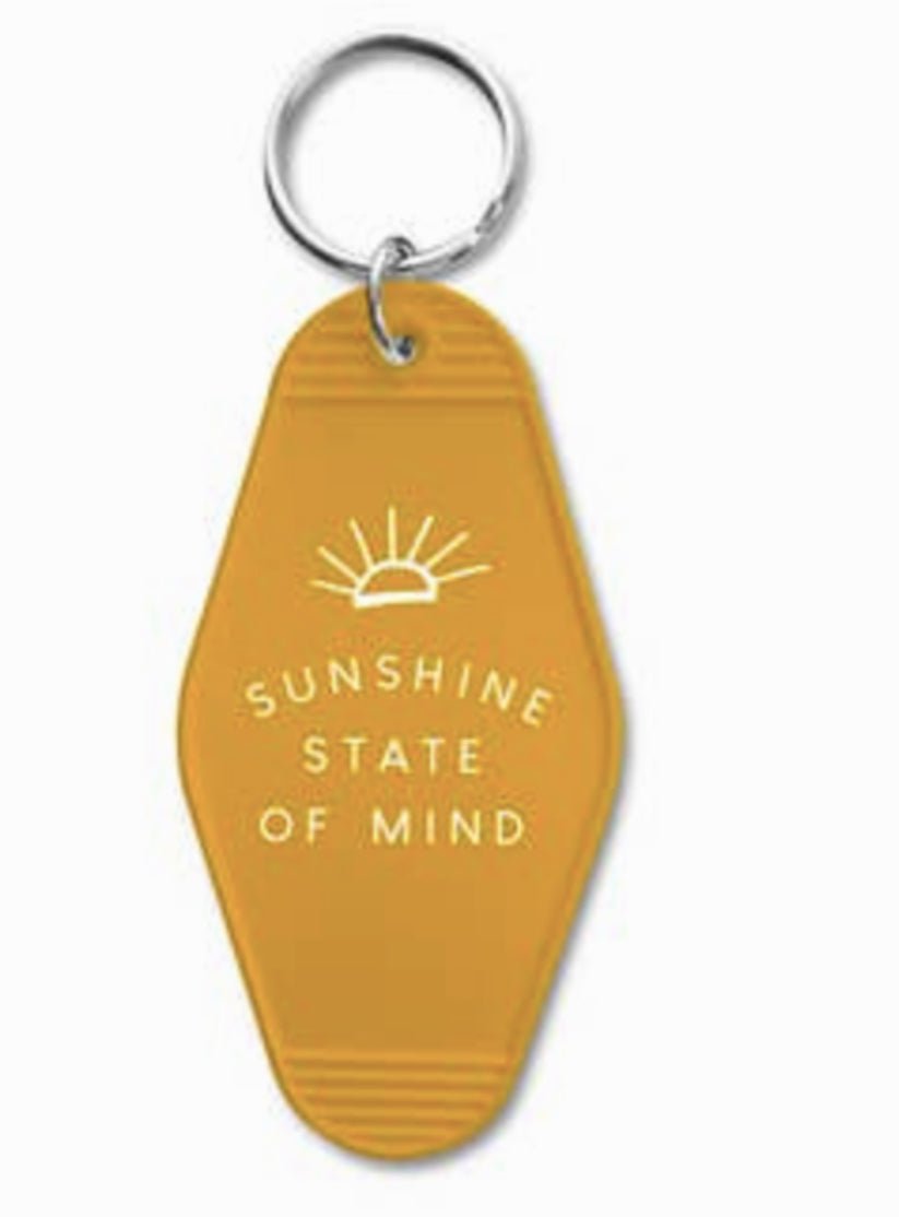 Sunshine State of Mind Keychain - Fleur - De - Lis Boutique