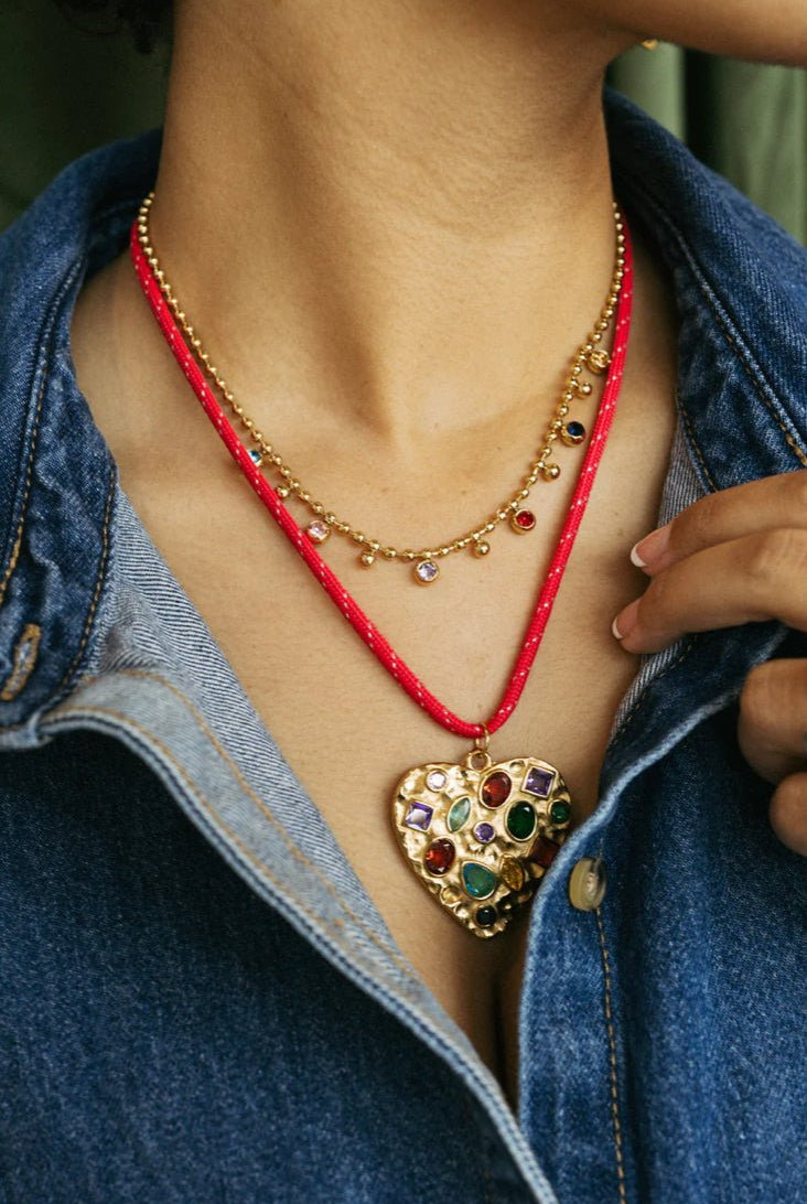 BELJOY The Confetti Necklace - Fleur-De-Lis Boutique