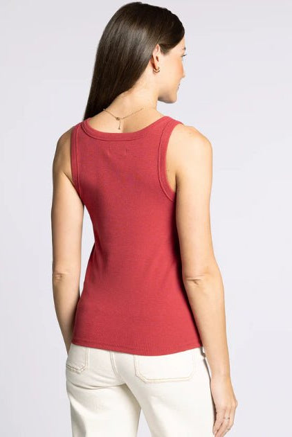 Clarkson Tank Garnet Red - Fleur - De - Lis Boutique