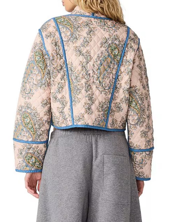 Steve Madden Adalynn Jacket Pearl Blush - Fleur-De-Lis Boutique
