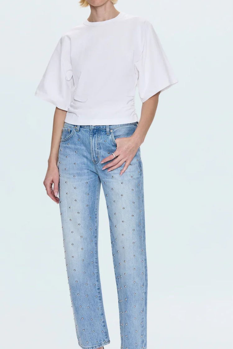 Pistola Veronica Kimono Sleeve Fitted Tee - Fleur - De - Lis Boutique