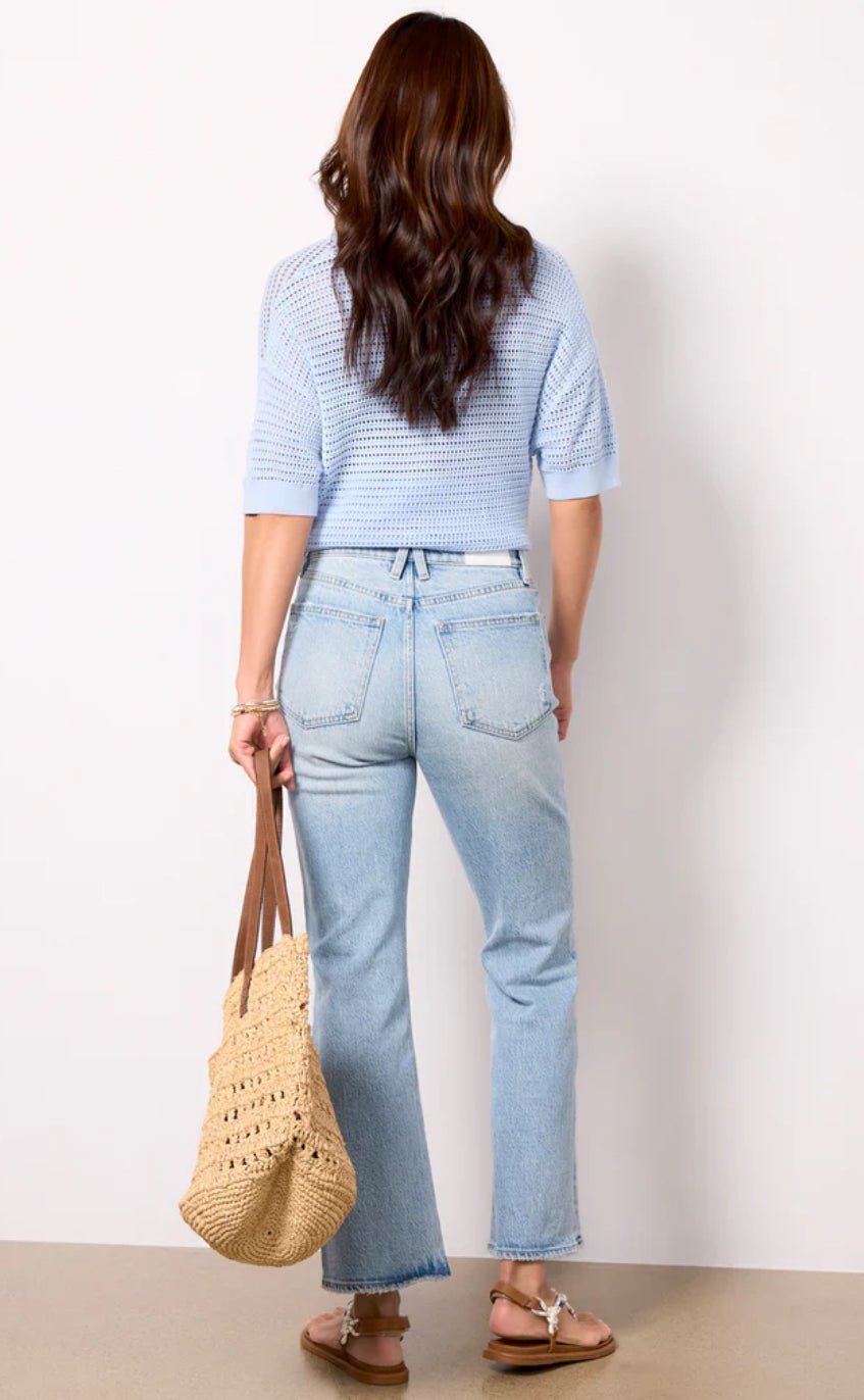 Pistola Ally Scholar Distressed Denim - Fleur - De - Lis Boutique