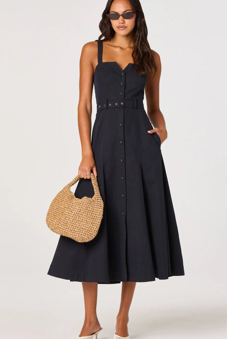 Astr McKinley Dress Navy - Fleur - De - Lis Boutique