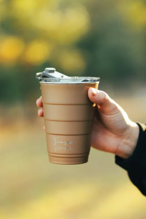 Pirani Insulated Stackable Tumbler 16 oz Champagne Metallic - Fleur - De - Lis Boutique