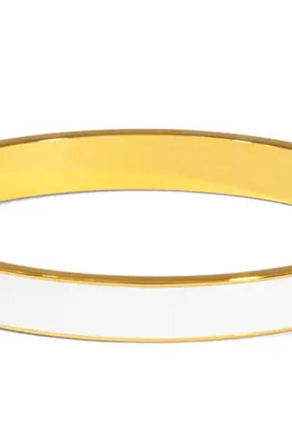 Zenzii Color Bangle White - Fleur - De - Lis Boutique