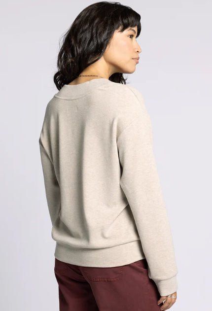 Manal Top Heather Stucco - Fleur - De - Lis Boutique