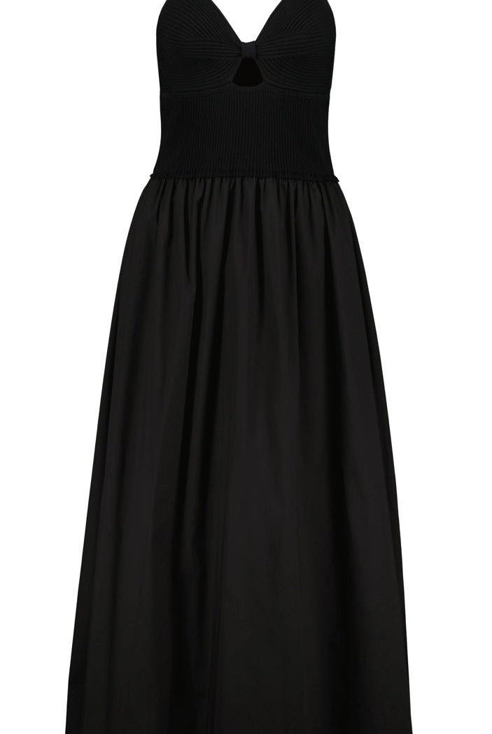 Bishop & Young Petra Knot Dress Black - Fleur-De-Lis Boutique