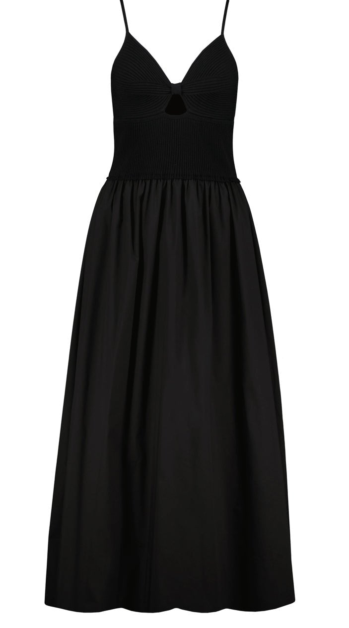 Bishop & Young Petra Knot Dress Black - Fleur-De-Lis Boutique