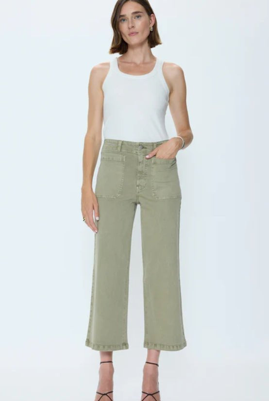 Pistola Zooey Slate Green - Fleur - De - Lis Boutique