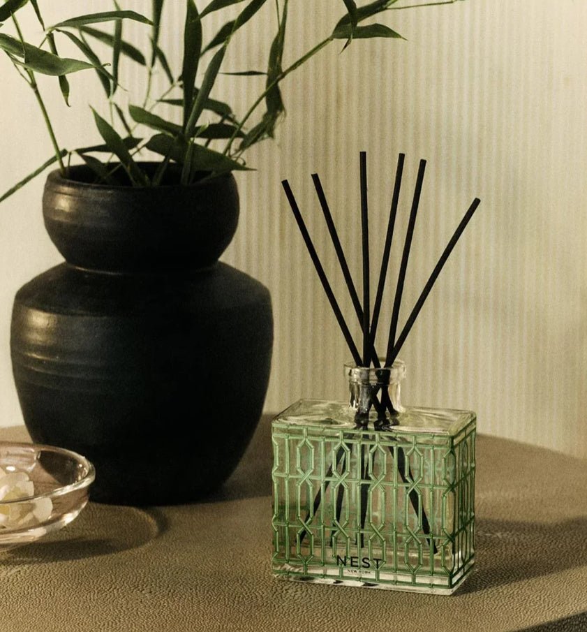 Nest Decorative Bamboo Reed Diffuser - Fleur - De - Lis Boutique