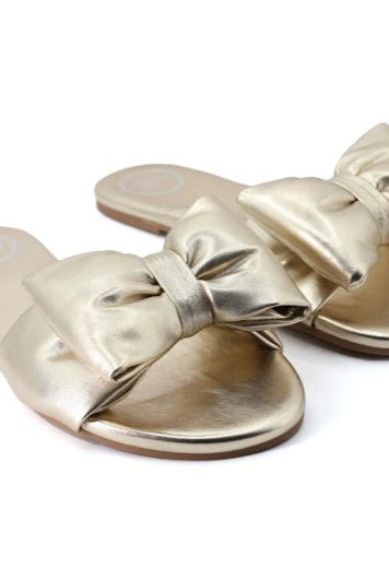 Solei Sea Rafie Gold Sandal - Fleur - De - Lis Boutique