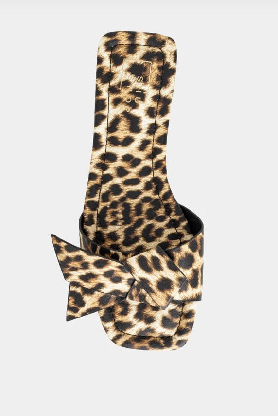 Shu Shop Diana Leopard Slide - Fleur-De-Lis Boutique
