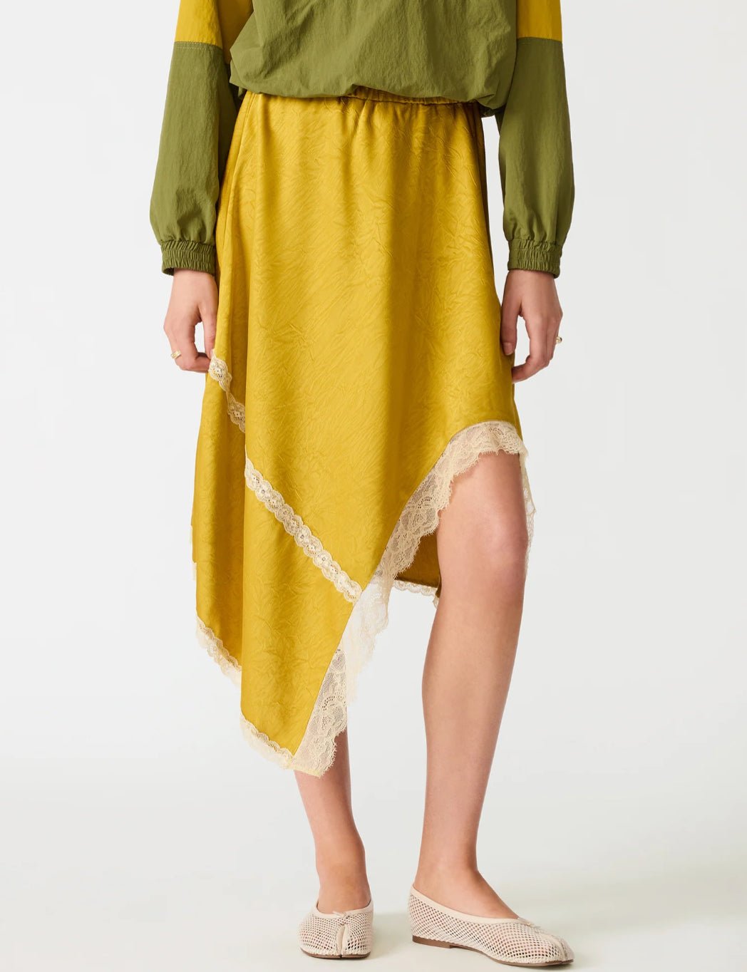 Steve Madden Sereena Skirt Oilslick - Fleur-De-Lis Boutique