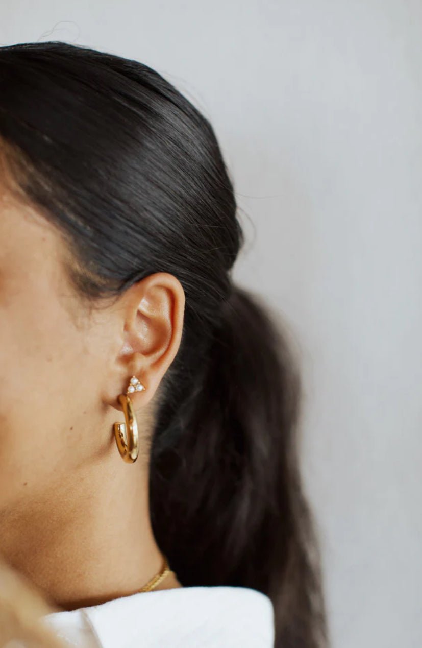 BELJOY Dottie Pearl Stud Earrings - Fleur-De-Lis Boutique